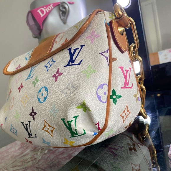Louis Vuitton Multicolor Monogram Patti Shoulder Bag - Picture 8 of 16